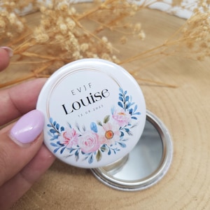 Personalized mirror - Personalized gift idea - Wedding guest gift, bachelorette party, baptism, birthday