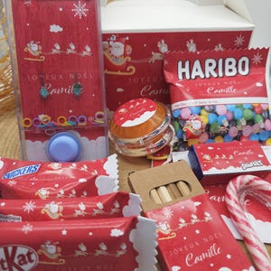 Confezione regalo di Natale per bambini personalizzata, confezione regalo per regalare Natale ai bambini, confezione regalo di Natale per bambini, regalo di Natale per bambini