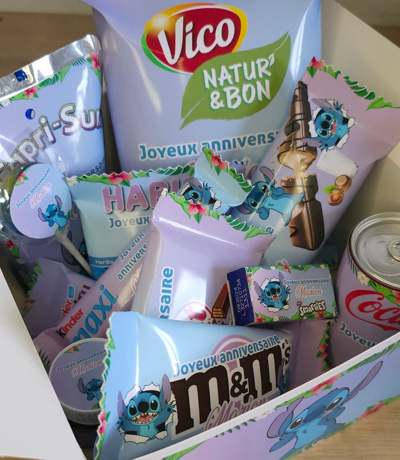 Box gourmande personnalisée à offrir, coffret cadeau à offrir, box cadeau anniversaire, coffret cadeau, box cadeau image 8