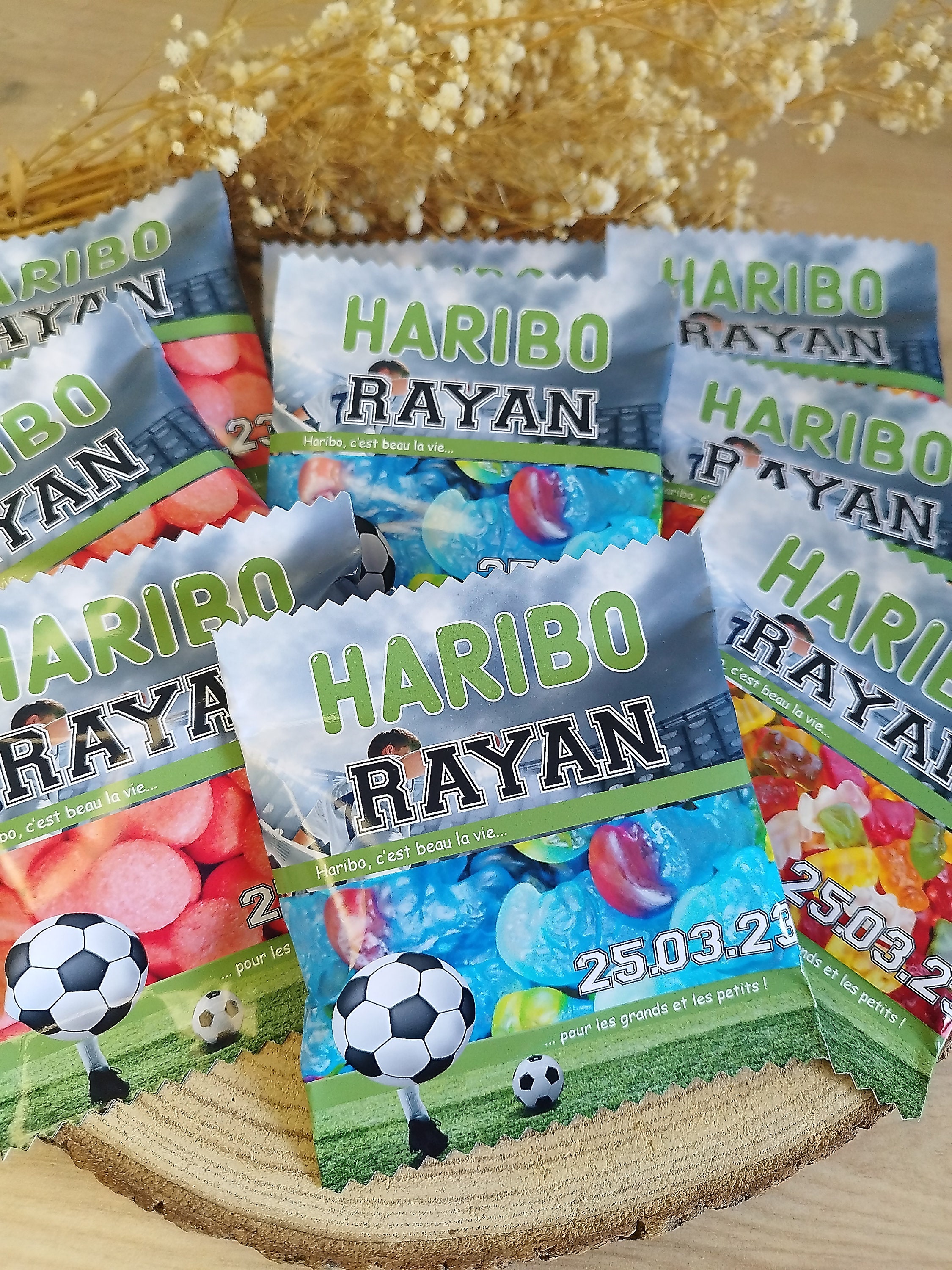 Bag of Haribo Sweets, Personalized Confectionery, Birthday, Baptism,  Wedding, Baby Shower 