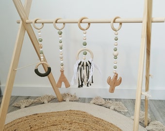 Jouets pour arche d'éveil bébé Montessori