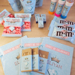 Confiserie personnalisé, bonbons personnalisé, boisson personnalisée, décoration personnalisée anniversaire, mariage, baptême, baby shower