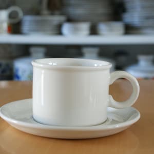 Teacup Midwinter Stonehenge Plain White