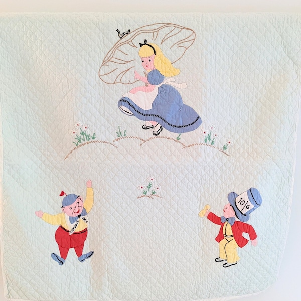Alice in wonderland baby bedding clearance