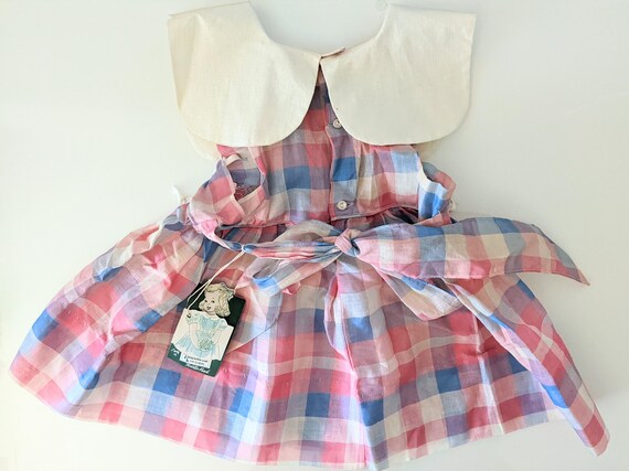 1950's Nanette Originals Toddler Frock with Tags,… - image 2