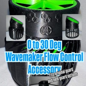 Vortech & Jecod MP/DMP Directional Flow Control Accessory - Up to 30deg adjustment.