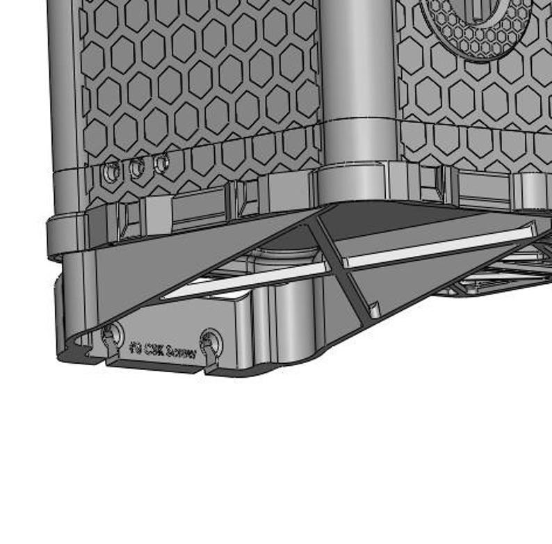 Apex Neptune Systems Trident Mini Boîtier empilable peu encombrant Addon Mounting Shelf