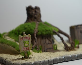 Shrek&#39;s Swamp Diorama Miniature
