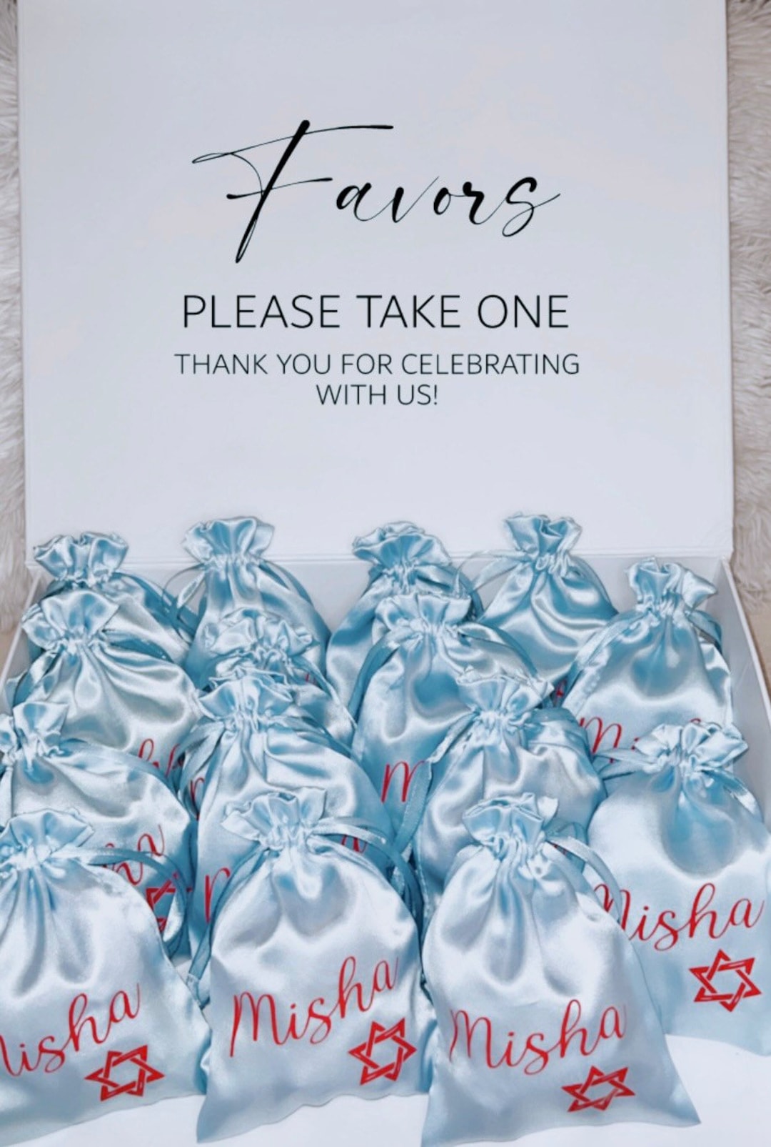 Bat Mitzvah Favor Bags | Bar Mitzvah Favor Bags | Bat Mitzvah Favors ...