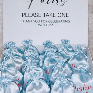 Bat Mitzvah Favor Bags | Bar Mitzvah Favor Bags | Bat Mitzvah Favors | Bar Mitzvah Gifts | Personalized Favor Bags | Bris Favor | Brit Milah