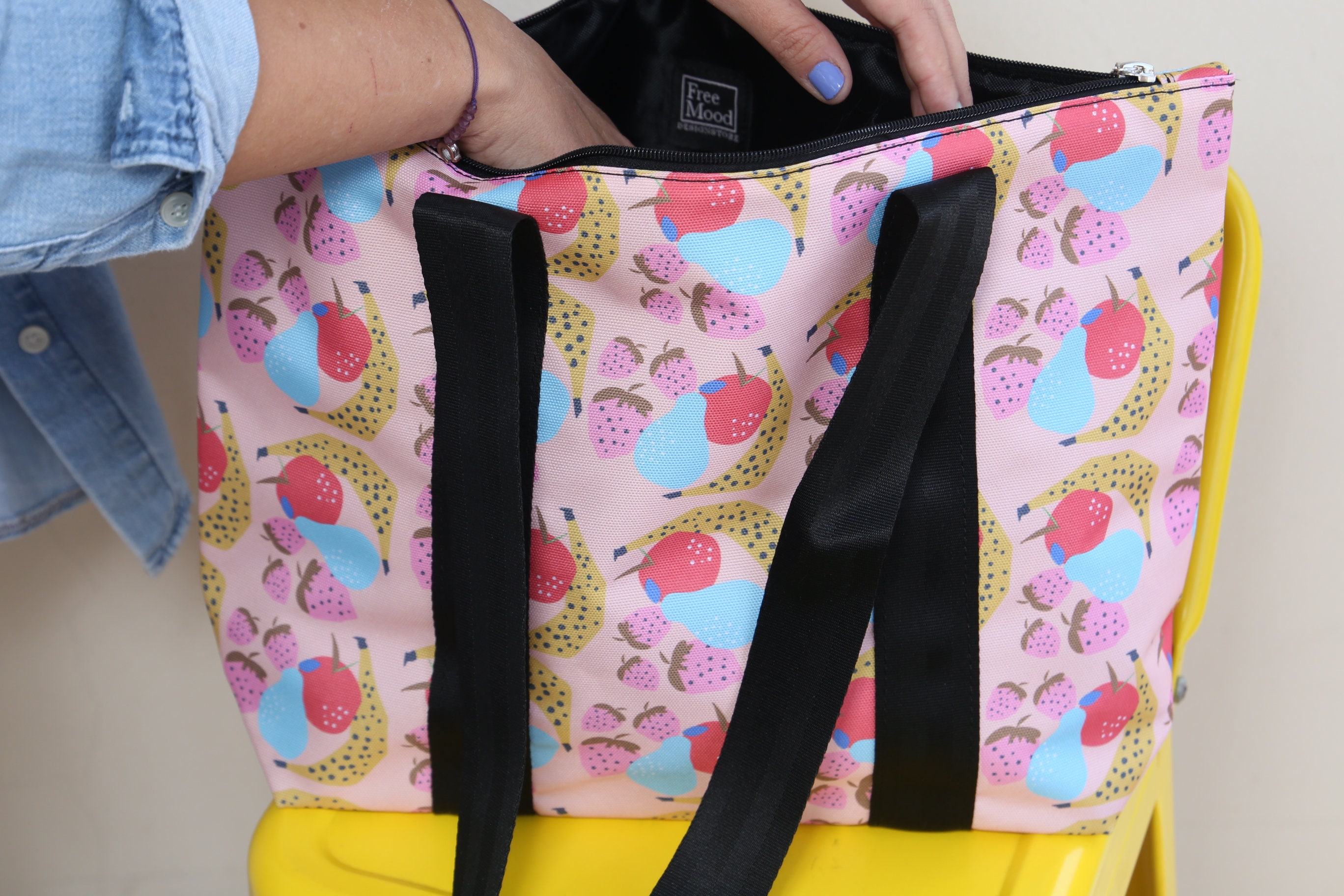 Cute Tote Bag Aesthetic Shoulder Weekender Bag Women Ita Kawaii Sturdy Etsy UK