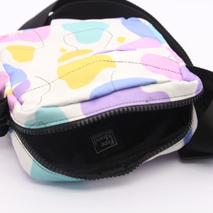 Pastel Abstract Pattern Cross Body Bag for Women Cute , Kawaii , Sling Bag image 5