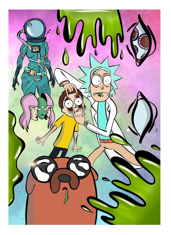 Poster Rick & Morty - Portal  Wall Art, Gifts & Merchandise