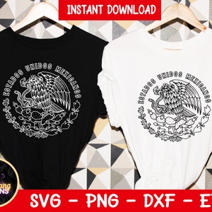 Mexico SVG | Mexico Coat of Arms Bundle | Eagle | Mexico Flag Svg | Mexican Seal | Mexico Flag Clipart | Cricut Cut File | PNG | DXF image 3