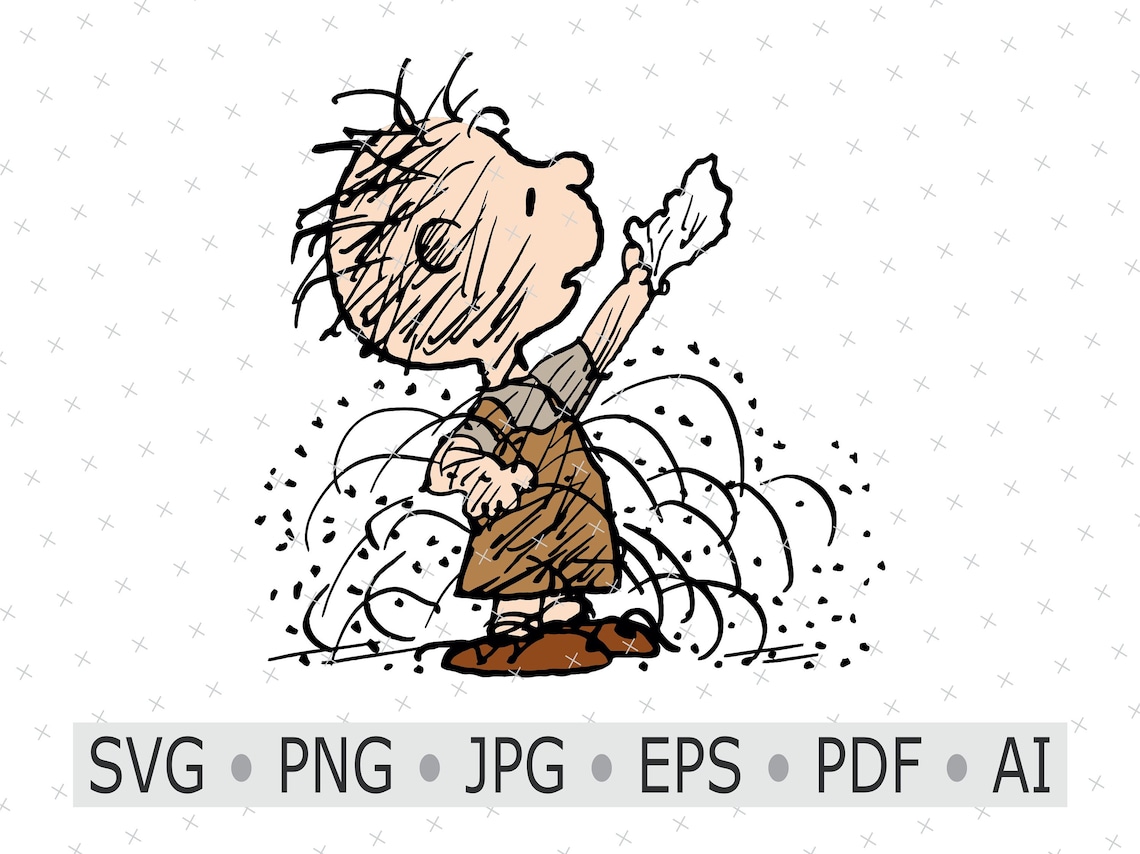 Peanuts characters PigPen High resolution digital images. Etsy
