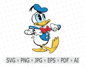Pato Donald Jpg Etsy