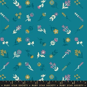 Floral Cotton Fabric by The Yard: Ruby Star Society To and Fro
