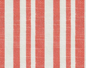 Warp & Weft Heirloom-Woven Texture Stripe-Persimmon