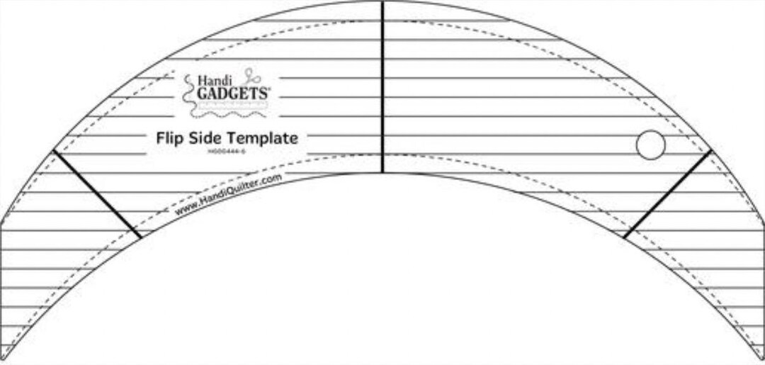 Flip Side Quilting Ruler: 10.5