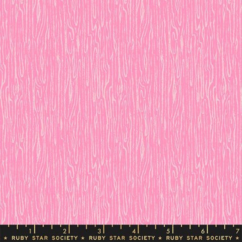 Fabric, Backyardtree Barkflamingo, Fabric by the Yard, Moda, Ruby