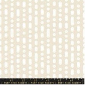 Ruby Star Society First Light Fabric: Grey Floral Cotton, Quilting & Sewing