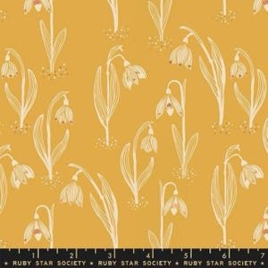 Fabric, Unruly Nature-Butter, Fabric by the Yard, Jen Hewett, Ruby Star Society, Moda