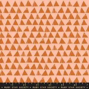 Sketchbook-Triangles-Earth - Fabric - Fabric by the Yard
