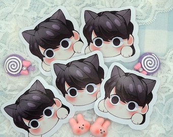 Komi Cant Communicate Sticker