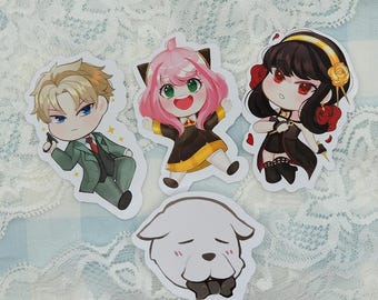 Spy Anime Stickers