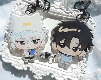 Link Click Shiguang Cheng Xiaoshi, Lu Guang Heart Magnet Charm