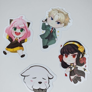 Spy Anime Stickers