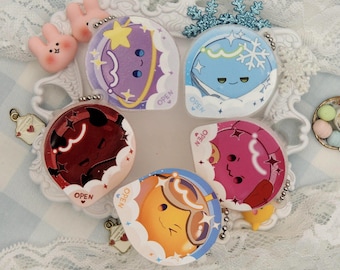 Love and Deepspace Blobbu Pudding Cup Charm | Xavier Zayne Rafayel Sylus Caleb