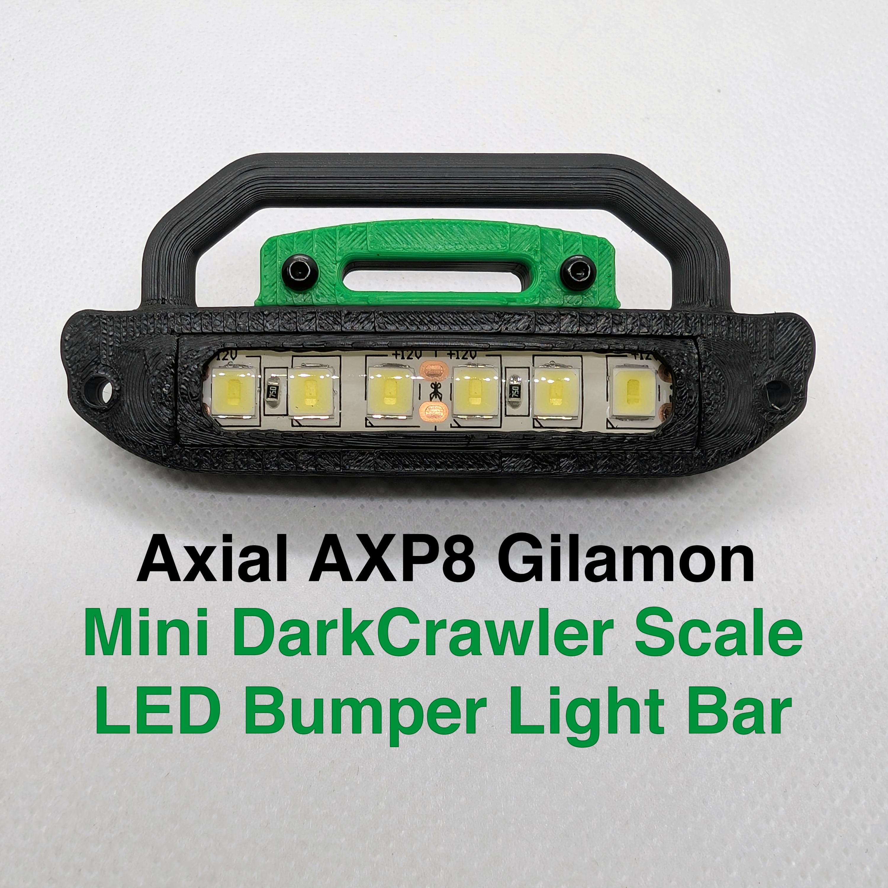 Axial AXP8 Gilamon - Mini Darkcrawler Scale LED Bumper Light Bar