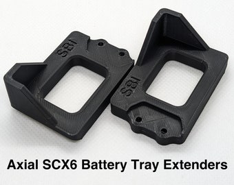 Axial SCX6 Battery Tray Extenders