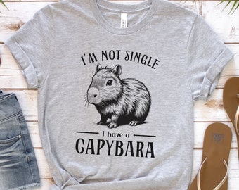 Funny Capybara Shirt, Cute Capybara Lover Gift, Capybara Print, Funny Gift Pet Lover, Animal Lover Gift, Animal Shirt Funny, Pet Person Gift