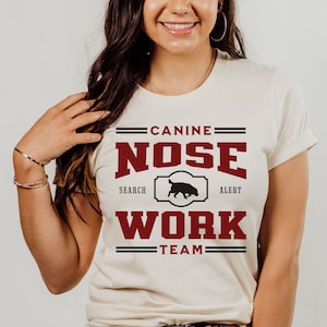 Labrador Nose Work T-Shirt, K9 Nosework Tshirt, Dog Scent Training Shirt, Dog Nosework Shirt, Lab Lover Tee, Dog Sports, Labrador Retriever