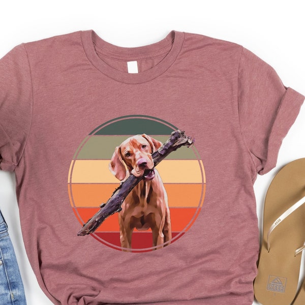 Vizsla Shirt, Vizsla Dog Branch Manager Shirt, Hungarian Vizsla Gift, Retro Vizsla T Shirt Funny Dog Tshirt For Vizsla Mom/Dad Dog Lover Tee