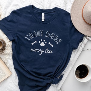 Dog Training T-Shirt, Puppy Training Tee, Dog Trainer Gift, Dog Sports Shirt, Dog Obedience Apparel, Working Dog Shirt, Dog Owner Gift Idea