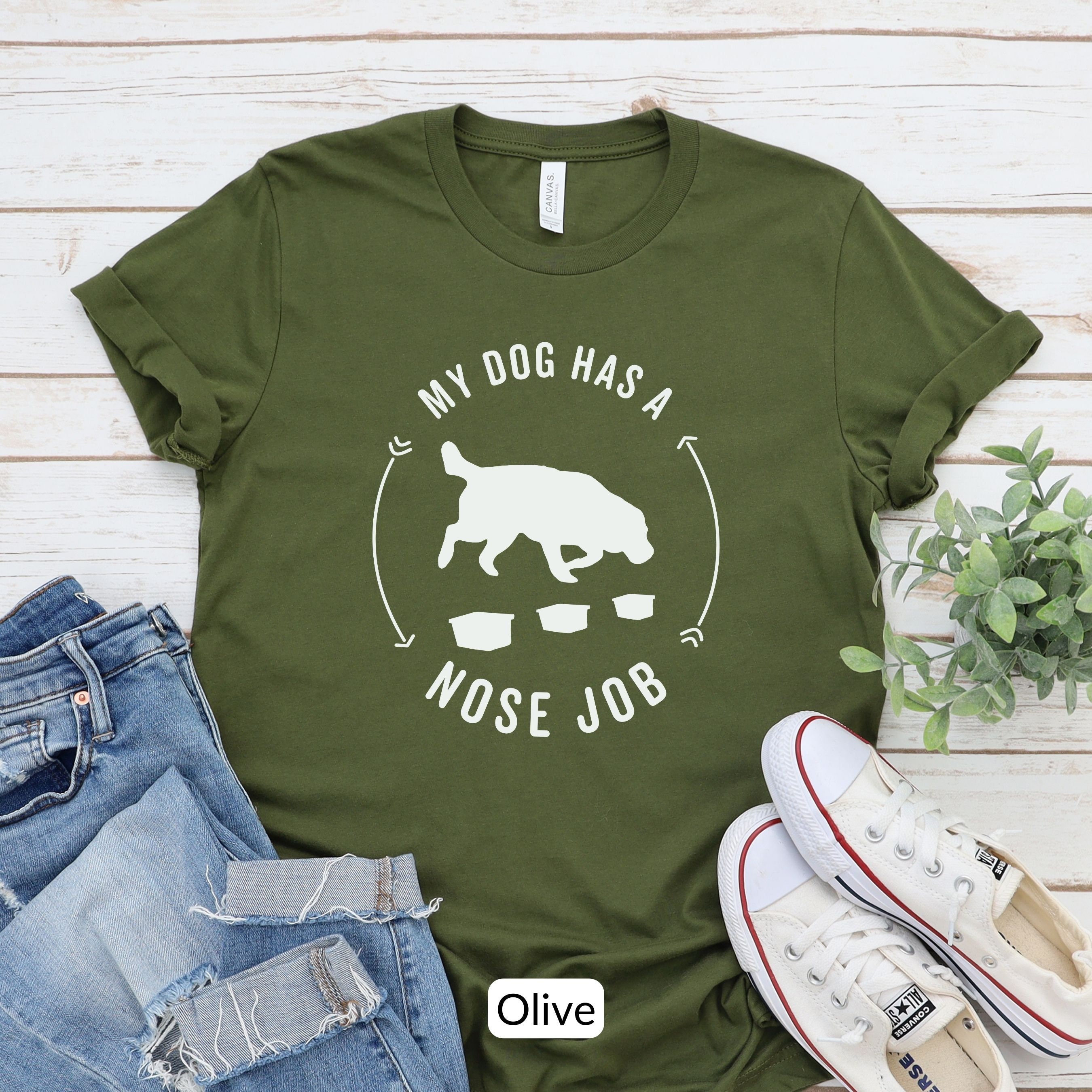 K9 Nose Work Tshirt Nosework Tee Dog Scent Work Top Dog Etsy