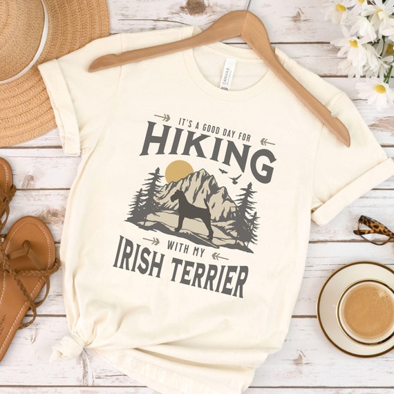 Irish Terrier T-shirt, Irish Terrier Dog Lover Gift, Vintage Style