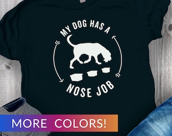 Bloodhound Nosework T-Shirt, K9 Nose Work Tee, Dog Scent Work Top, Dog Sports Shirt, Bloodhound Dog Training Tshirt, Canine Scent Work Shirt