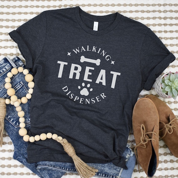 Funny Dog Lover Shirt, Dog Mom Gift, Dad Pet Lover, Fur Mama Tshirt, Dog Person Tee, Funny Dog Shirt, New Pet Gift, Walking Treat Dispenser