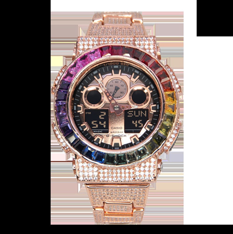 Casio G-Shock de hombre antimagnético Virtual Rainbow GA-100 — Miralles  Arévalo Joyeros