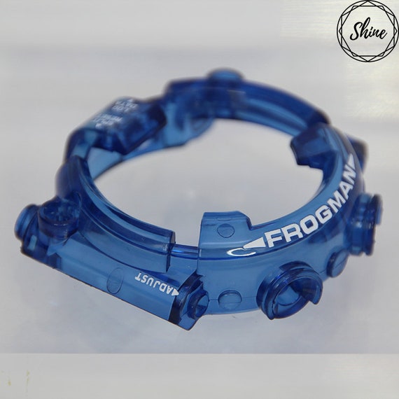 DIY Dyed Blue Frogman DW 8200 Custom Jelly Bezel Straps for G shock Frogman Special Gift Watch Accessories Etsy Canada