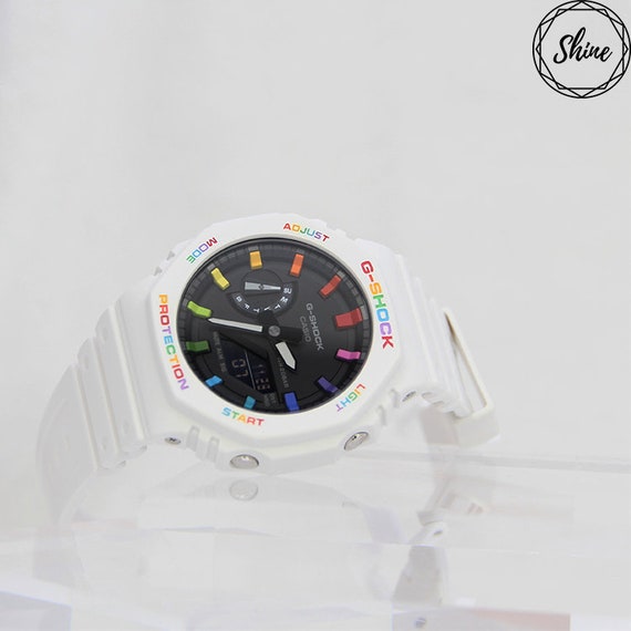 Custom Rainbow GA-2100 Casio G-shock GA 