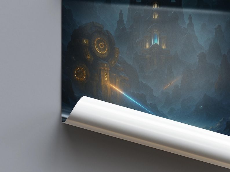 World of Warcraft Raid Movie Posters – Molten Core, Karazhan, Naxxramas, Icecrown Citadel & Ulduar | Cinematic WoW Wall Art | Gamer Decor image 16