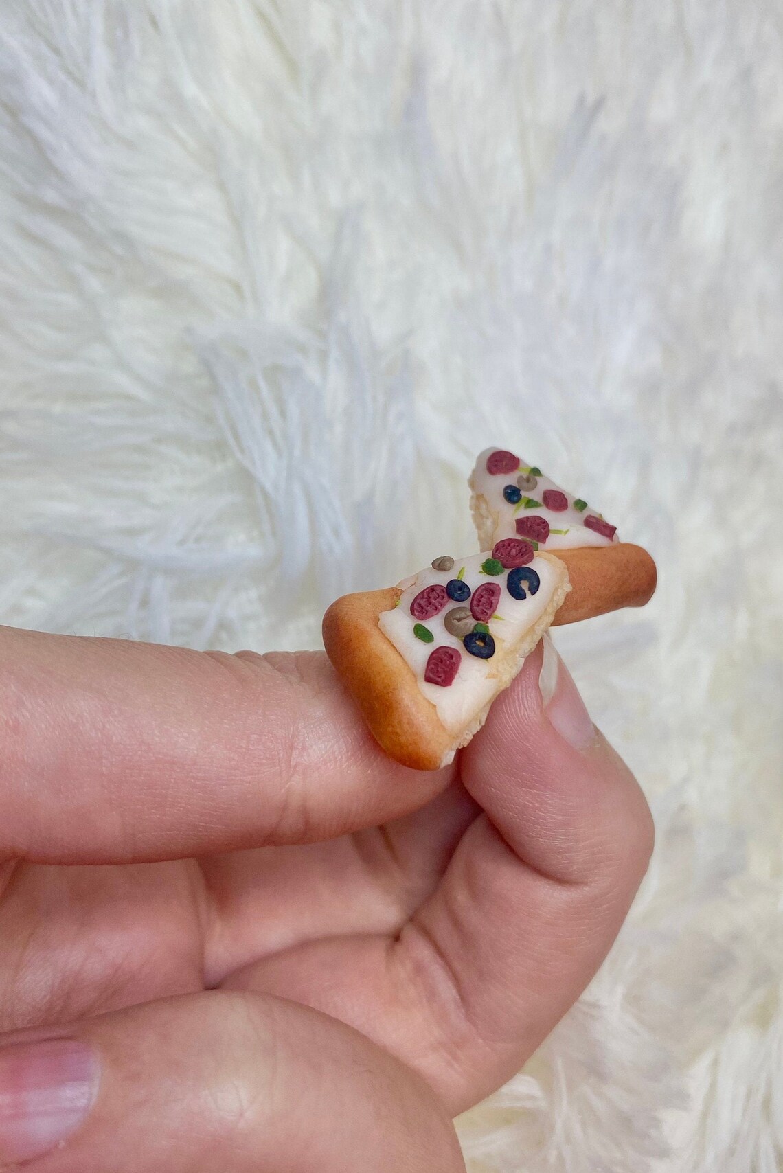 Pizza earrings polymer clay food pizza stud earrings for Etsy