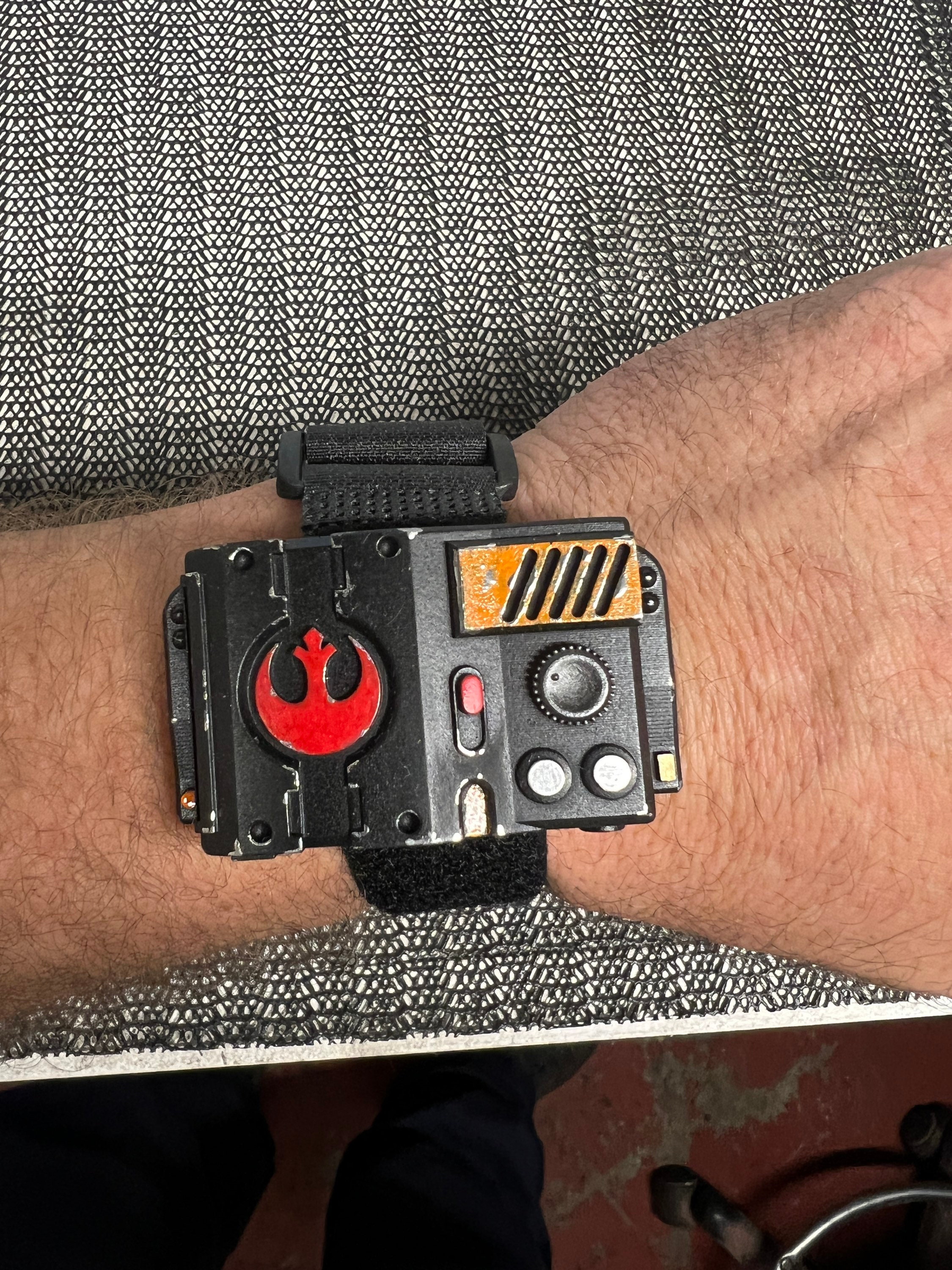 Galactic Wristband Comlink Rebel Mini Solid. Etsy