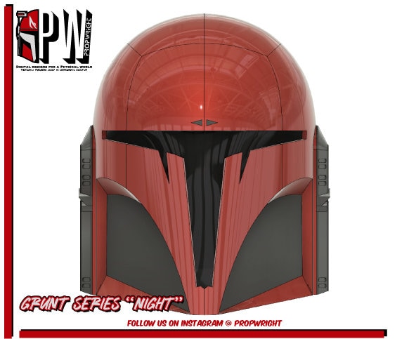 Mandalorian Helmet "Night"