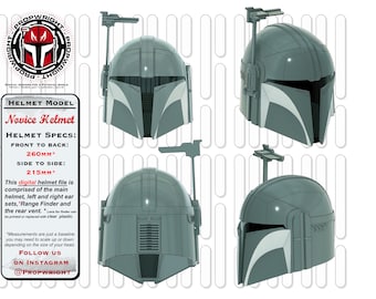 Mandalorian Helmet "Novice" Model